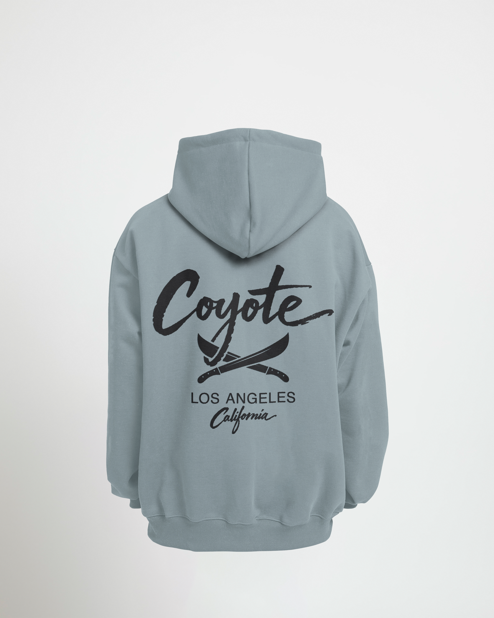 M&M Cursive Blue Hoodie