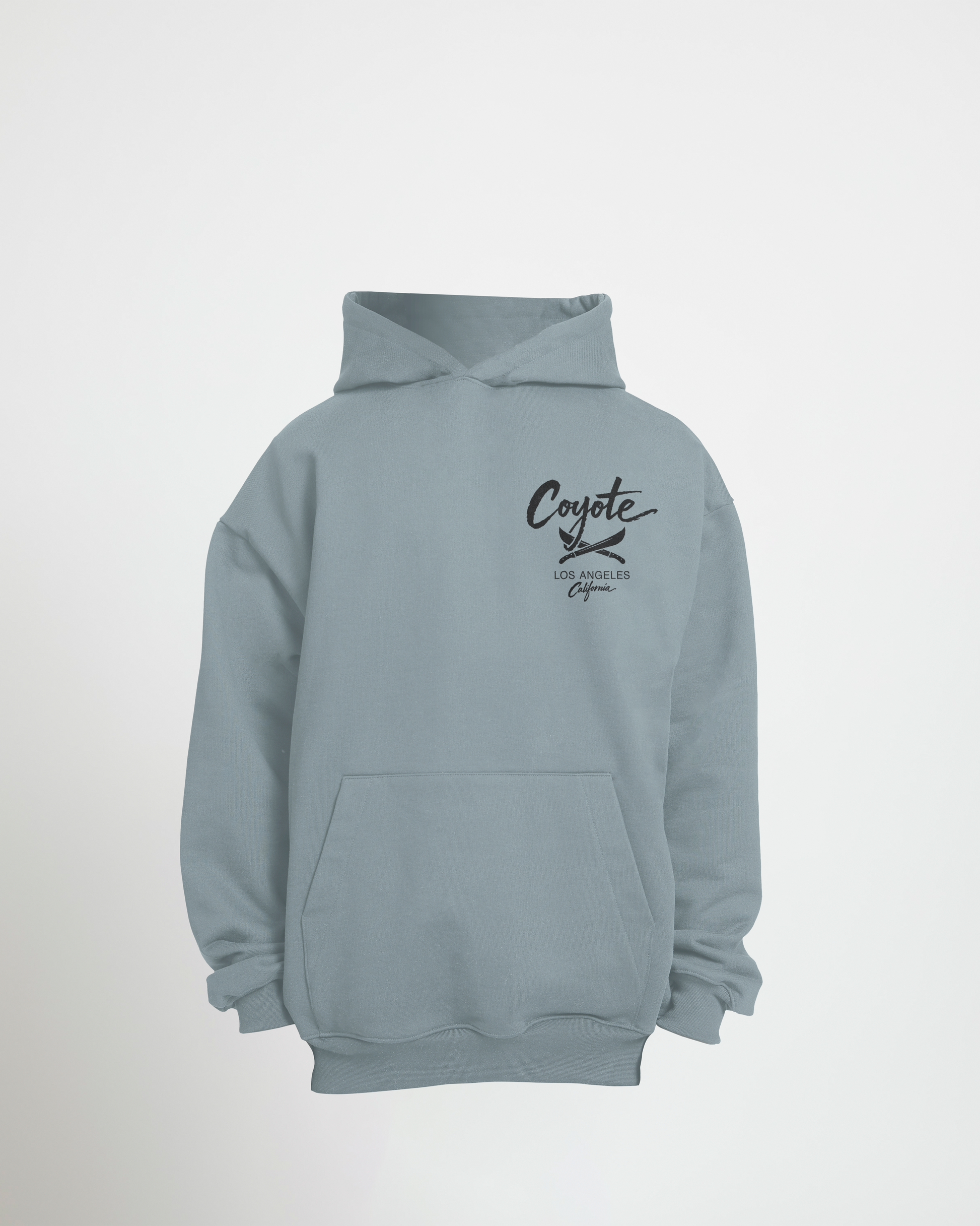 M&M Cursive Blue Hoodie