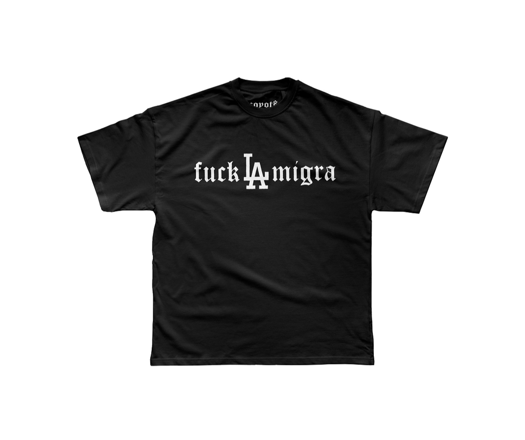 F**K LA Migra Shirt - Black