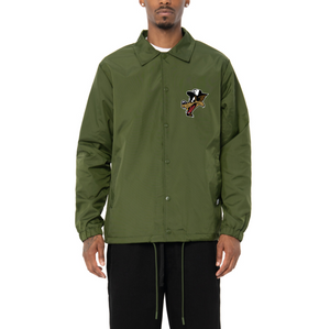 The Yotes Coach Jacket - Olive